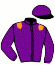 casaque portée par Hebert V. jockey du cheval de course JUNINIO FLEURY, information pmu ZETURF casaque portée par Hebert V. jockey du cheval de course JUNINIO FLEURY, information pmu ZETURF