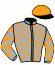 casaque portée par Legrain Mlle C. jockey du cheval de course HERICK DE LA POTEL, information pmu ZETURF casaque portée par Legrain Mlle C. jockey du cheval de course HERICK DE LA POTEL, information pmu ZETURF