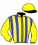 casaque portée par Gilard M. jockey du cheval de course LYX OF CAMARO, information pmu ZETURF casaque portée par Gilard M. jockey du cheval de course LYX OF CAMARO, information pmu ZETURF