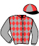 casaque portée par Barille Y. jockey du cheval de course DIORA STREET, information pmu ZETURF casaque portée par Barille Y. jockey du cheval de course DIORA STREET, information pmu ZETURF