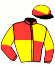 casaque portée par Bernard A. jockey du cheval de course YES GINA, information pmu ZETURF casaque portée par Bernard A. jockey du cheval de course YES GINA, information pmu ZETURF