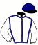 casaque portée par Hardy S. jockey du cheval de course JOSY DES LANDES, information pmu ZETURF casaque portée par Hardy S. jockey du cheval de course JOSY DES LANDES, information pmu ZETURF