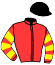 casaque portée par Le Clerc B. jockey du cheval de course GALANT DU CHENET (FR), information pmu ZETURF casaque portée par Le Clerc B. jockey du cheval de course GALANT DU CHENET (FR), information pmu ZETURF