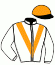 casaque portée par Da Silva J. jockey du cheval de course POLIGONE (FR), information pmu ZETURF casaque portée par Da Silva J. jockey du cheval de course POLIGONE (FR), information pmu ZETURF