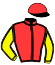 casaque portée par Siaffa G. jockey du cheval de course AZER (FR), information pmu ZETURF