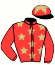 casaque portée par Pechaire S. jockey du cheval de course UN AMOUR DE RISK (FR), information pmu ZETURF