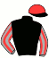 casaque portée par Lefebvre M. jockey du cheval de course DOUX DINGUE (AQ), information pmu ZETURF