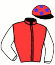 casaque portée par Beaurain T. jockey du cheval de course CHICHI DE LA VEGA (FR), information pmu ZETURF