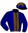 casaque portée par Coutant T. jockey du cheval de course HOLIN (AQ), information pmu ZETURF