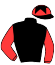 casaque portée par Zuliani A. jockey du cheval de course HECREVICE (AQ), information pmu ZETURF