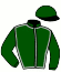 casaque portée par De Giles F. jockey du cheval de course IQUEM D'ERABLE, information pmu ZETURF