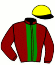 casaque portée par Curtis N. jockey du cheval de course FORLAS D'AIRY (AQ), information pmu ZETURF
