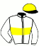 casaque portée par Girard F. jockey du cheval de course JIMMY DE LILLE (FR), information pmu ZETURF