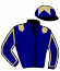 casaque portée par Daubry-barbier Mlle M. jockey du cheval de course MELLE APRIL (FR), information pmu ZETURF