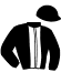 casaque portée par Lefebvre Mr C. jockey du cheval de course EXUPERY (FR), information pmu ZETURF