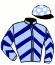 casaque portée par Dubourg B. jockey du cheval de course GABORIOT (AQ), information pmu ZETURF
