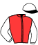 casaque portée par Gautron A. jockey du cheval de course SANTANA DU BERLAIS (FR), information pmu ZETURF