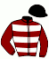 casaque portée par Bonnet E. jockey du cheval de course VALZOE (FR), information pmu ZETURF