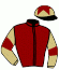 casaque portée par Ferreira N. jockey du cheval de course KENTAWAY (FR), information pmu ZETURF