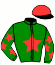 casaque portée par Claudic B. jockey du cheval de course HAUT RIVAGE (AQ), information pmu ZETURF