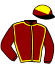 casaque portée par Zuliani A. jockey du cheval de course IRONMAN DES PLACES (FR), information pmu ZETURF