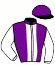 casaque portée par Lestrade B. jockey du cheval de course MAKO OF THE GLADE (FR), information pmu ZETURF