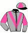 casaque portée par Bernard V. jockey du cheval de course GREAT MIX (FR), information pmu ZETURF