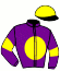 casaque portée par Zuliani A. jockey du cheval de course TACTIQUE D'ETAT, information pmu ZETURF