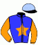 casaque portée par Siaffa G. jockey du cheval de course CHIMENE (FR), information pmu ZETURF