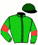 casaque portée par Julliot R. jockey du cheval de course SUNSEAT (FR), information pmu ZETURF