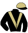 casaque portée par Re G. jockey du cheval de course LORASON (GB), information pmu ZETURF