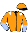 casaque portée par Ubeda D. jockey du cheval de course ONE MORE LIGHT, information pmu ZETURF
