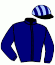 casaque portée par Bourez B. jockey du cheval de course PLANETARIUM, information pmu ZETURF