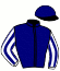 casaque portée par Besson F. jockey du cheval de course GREAT ESCAPE, information pmu ZETURF