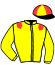 casaque portée par Dumouch Th. jockey du cheval de course INTERVAL, information pmu ZETURF