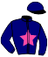 casaque portée par Reveley J. jockey du cheval de course RIM FIRE, information pmu ZETURF casaque portée par Reveley J. jockey du cheval de course RIM FIRE, information pmu ZETURF