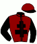 casaque portée par Smeulders C. jockey du cheval de course FOLLIE BELGERE, information pmu ZETURF