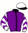 casaque portée par Da Silva J. jockey du cheval de course VERY NICE DREAM, information pmu ZETURF