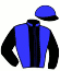 casaque portée par Plumas Y. jockey du cheval de course INSOLITE KANDIDATE, information pmu ZETURF