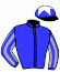 casaque portée par Reveley J. jockey du cheval de course ST DONATS, information pmu ZETURF
