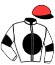 casaque portée par Gelhay B. jockey du cheval de course CAPTAIN SPEAKING, information pmu ZETURF