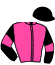 casaque portée par De Giles F. jockey du cheval de course JIPCOT, information pmu ZETURF