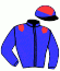 casaque portée par Zuliani L. jockey du cheval de course DIPLOMATIE, information pmu ZETURF