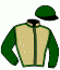 casaque portée par Dubourg P. jockey du cheval de course KATIANA DU BERLAIS, information pmu ZETURF