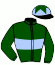 casaque portée par Chevillard T. jockey du cheval de course GRAAL OF SUNDAY, information pmu ZETURF