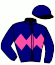 casaque portée par Reveley J. jockey du cheval de course PRIDEMANN, information pmu ZETURF