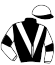 casaque portée par Salmon D. jockey du cheval de course GRAND CLERMONT, information pmu ZETURF