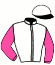 casaque portée par Desoutter Mlle N. jockey du cheval de course FOLLY FOOT, information pmu ZETURF