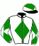 casaque portée par Bertin W. jockey du cheval de course JARRY WELLS, information pmu ZETURF