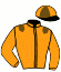 casaque portée par Gallon D. jockey du cheval de course MONT JOLY, information pmu ZETURF